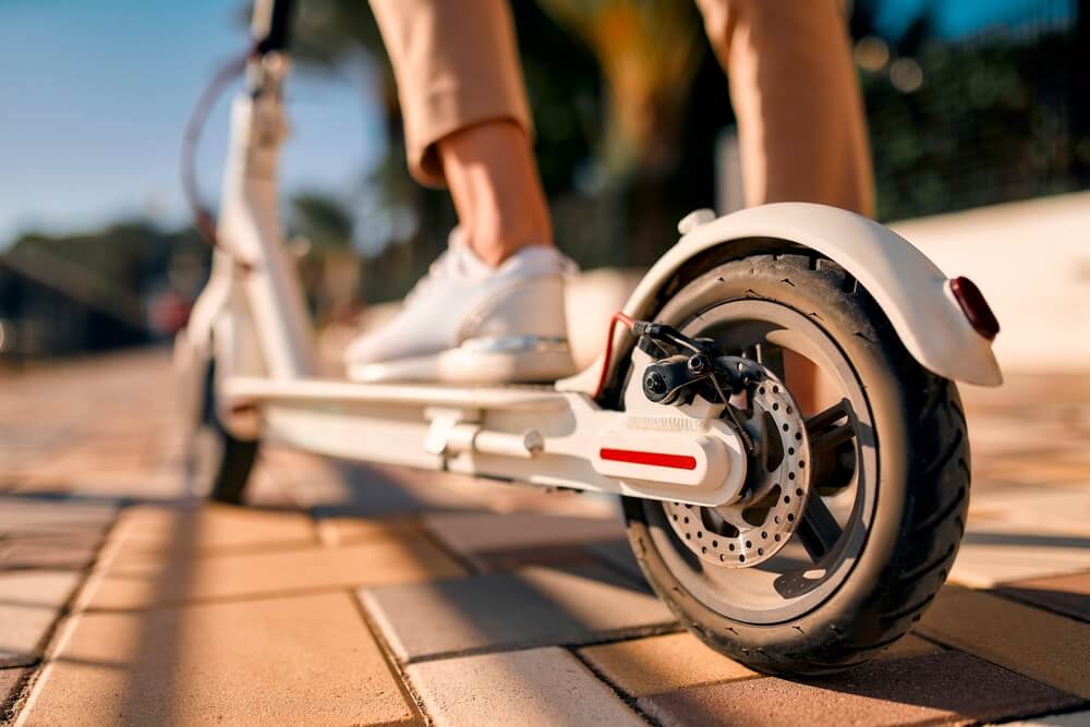 E-Scooter Reifenwechsel