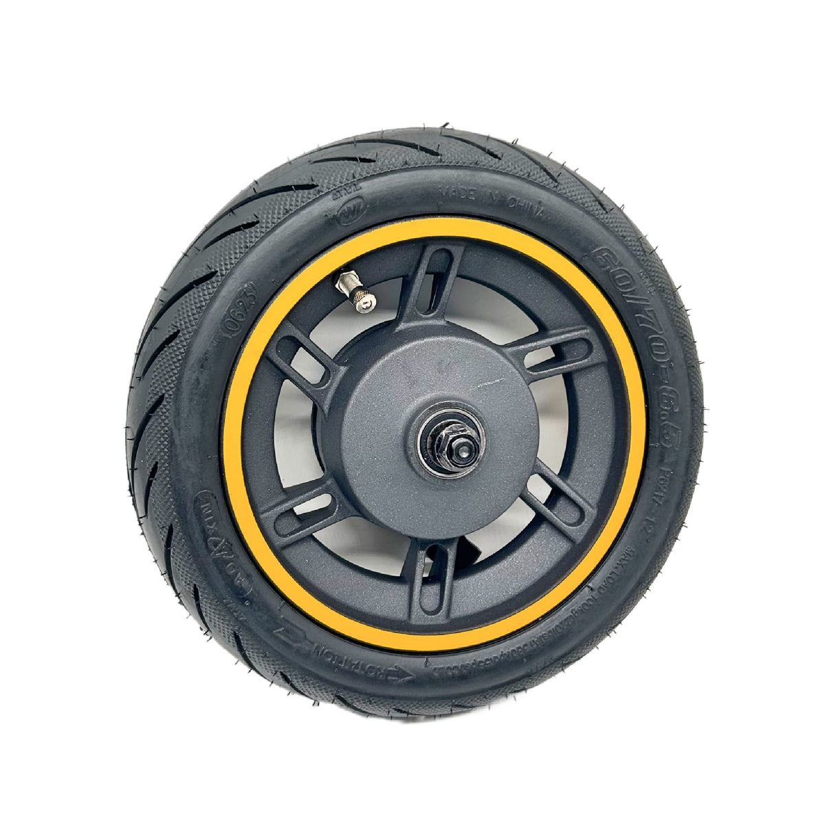 Ninebot Max G30, G30D, G30Dii, G30LD Vorderrad mit Trommelbremse gelb