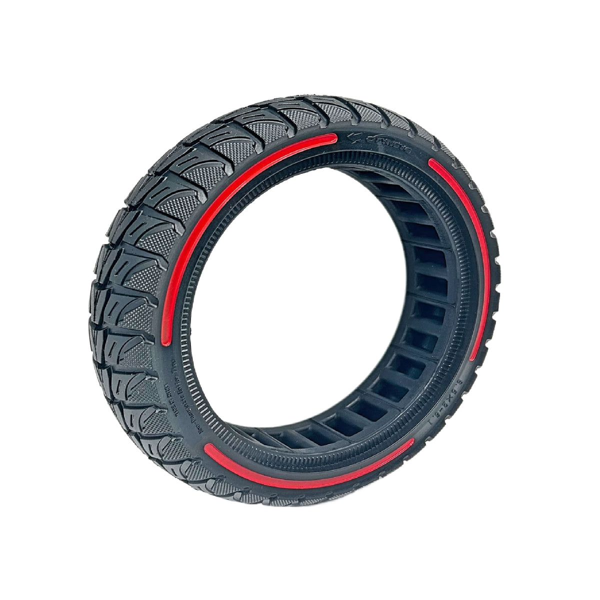 E-Scooter Vollgummireifen 8,5x2" Offroad Xiaomi, Soflow One, Trittbrett