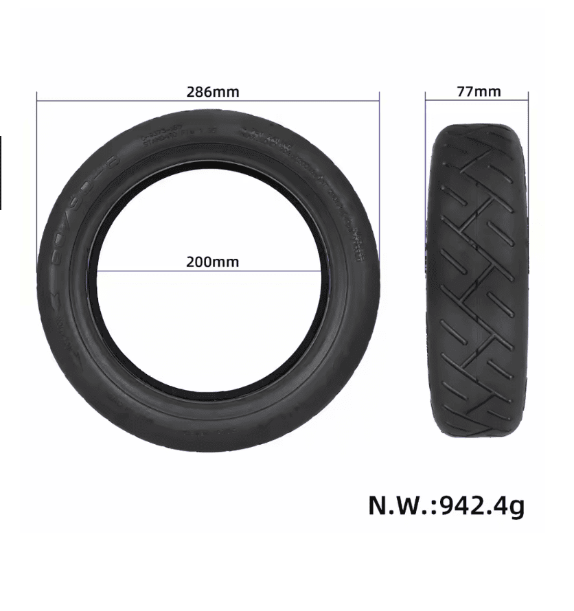 CST Reifen 60/90-8" schlauchlos mit Pannenschutz Xiaomi Mi5 Plus