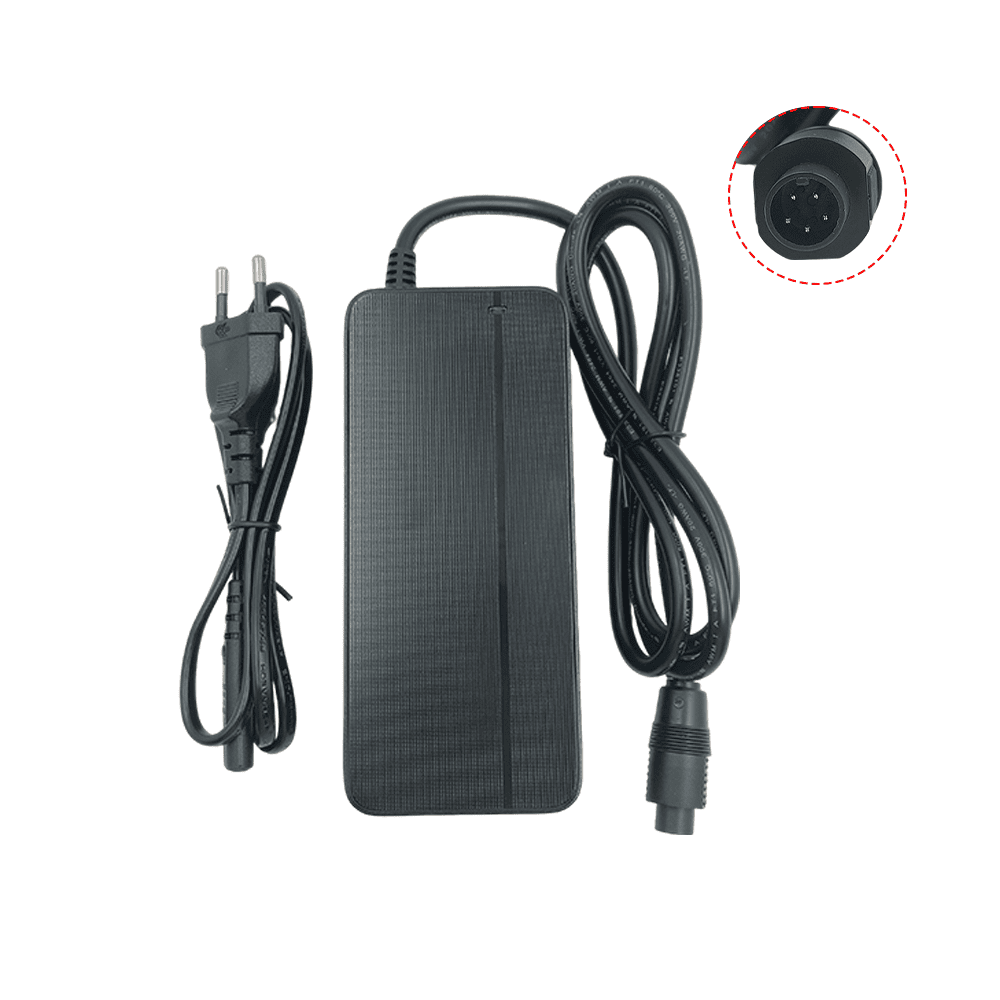 ElecRun 42V 2A E-Bike Ladegerät 5-Pin für Phylion Joycube | Batavus, Sparta, Carrera, Arcade Cycle, XDS, Fuji