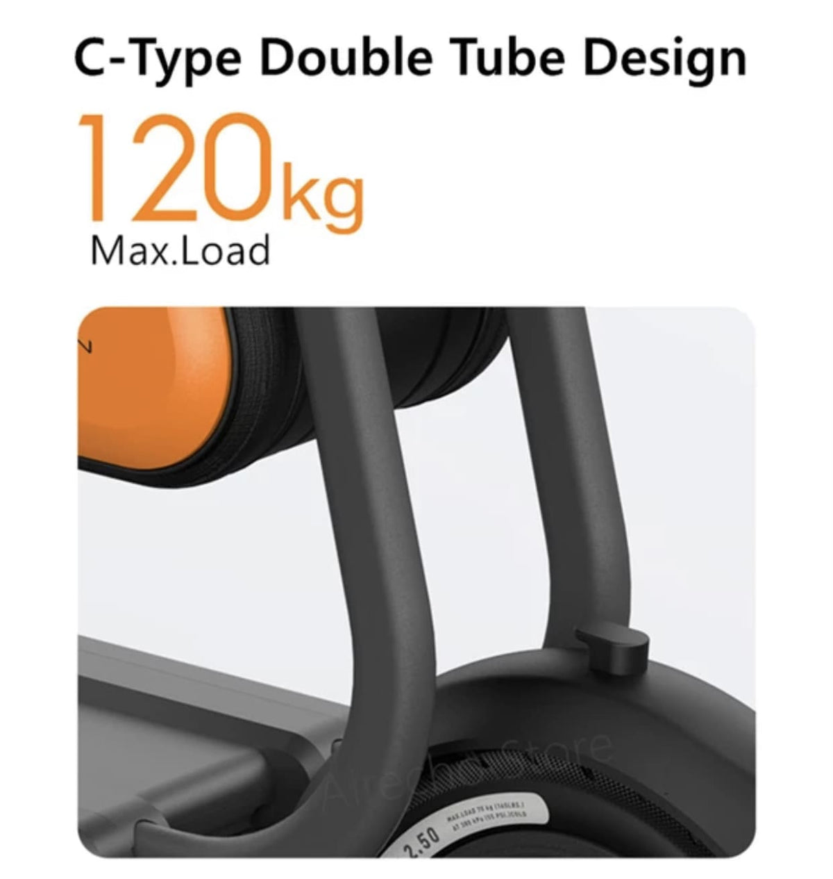 Ninebot Sitz mit Case für F2, F2Pro, F20, F25, F30, F40, D28, D38 (kein G2, G30, F65)